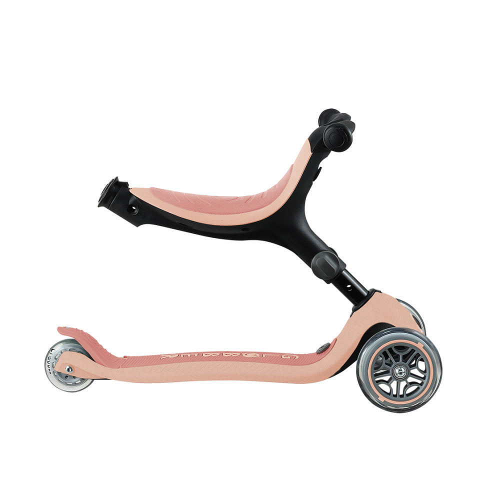 Globber-Ecologic-Go-Up-Scooter-Ride-On-Peach