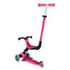 Globber-Go-Up-Active-Lights-Foldable-Scooter-Fuchsia-Rear