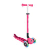 Globber-Go-Up-Active-Lights-Foldable-Scooter-Fuchsia-Transformed