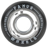 Kaltik-Famus-Alloy-Core-60mm-88a-Wheel-Silver-Hub-Front-View