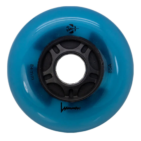 LUMINOUS-LED-Inline-84mm-Wheel-Glow-Blue