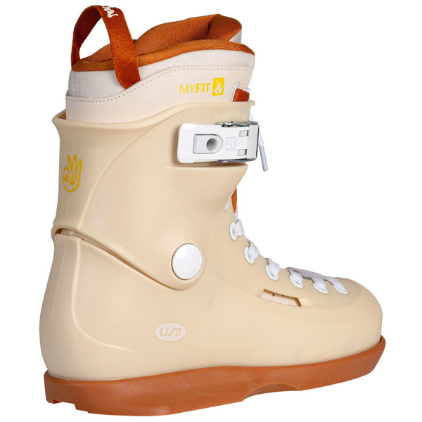 USD-Sway-Michael-Witzemann-Pro-Inline-Agressive-Skate-Boot-Only-Tan-Orange-Colourway-Back-View