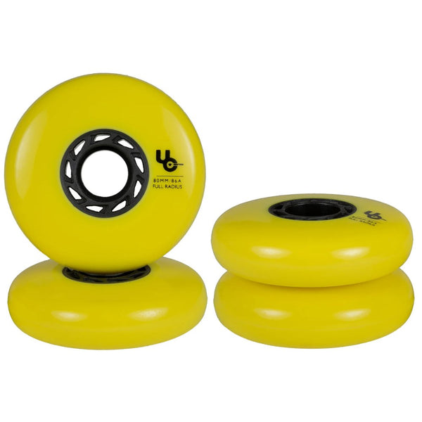 Undercover-Team-80mm-Yellow-Wheel-4-pack