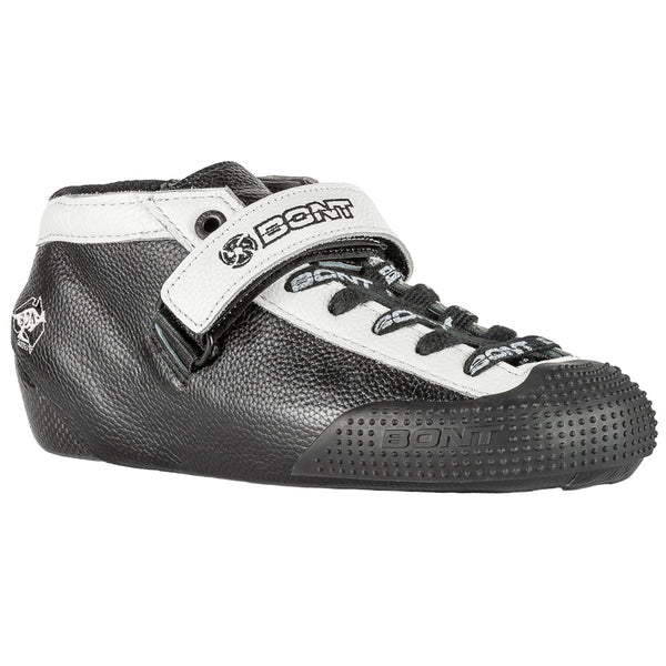 Bont-Hybrid-V2 carbon-fibre-black-white-trim-boot