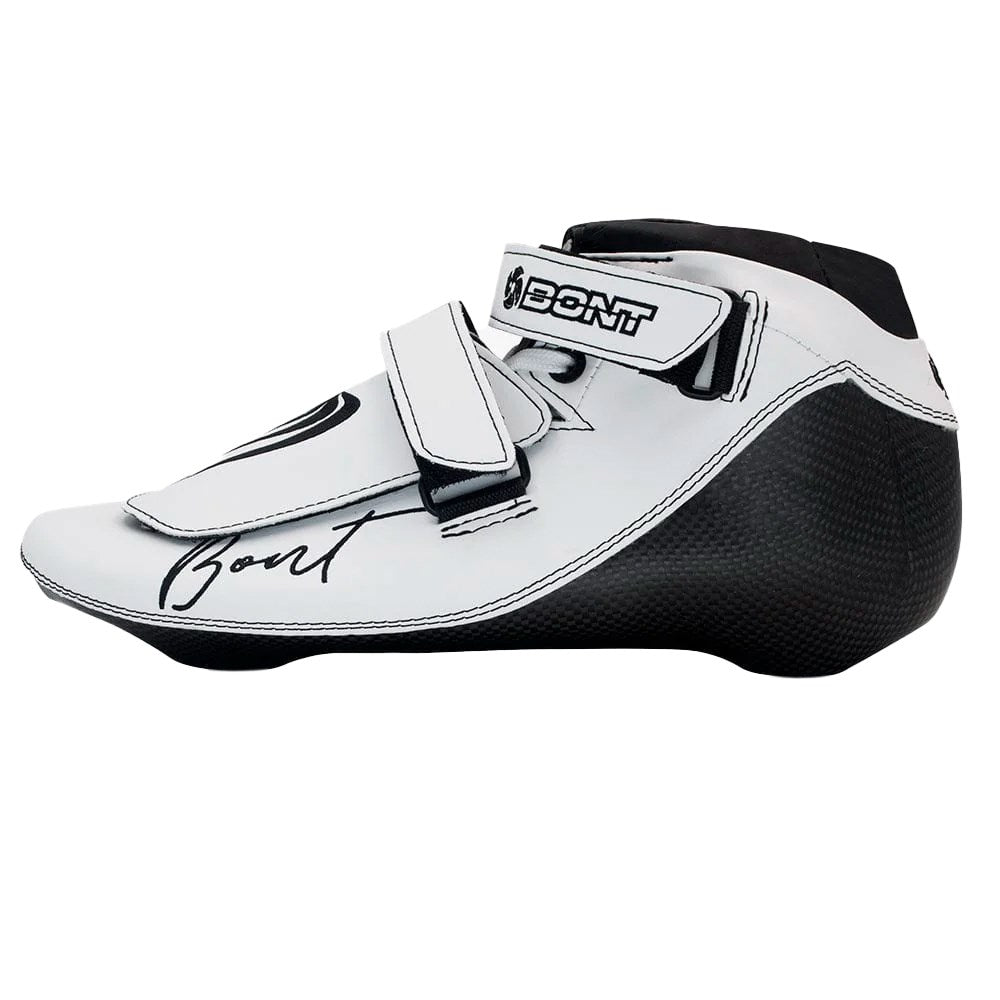 Bont-BNT-Short-Track-Boot-White-Side-View