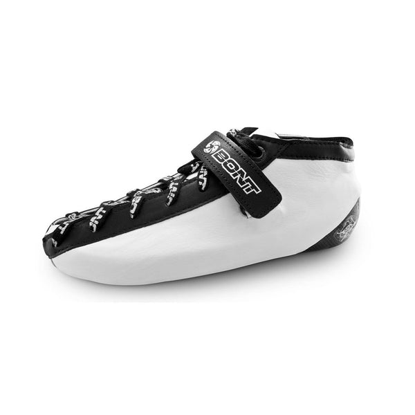 BONT Hybrid Carbon White Boot - with Black Trim