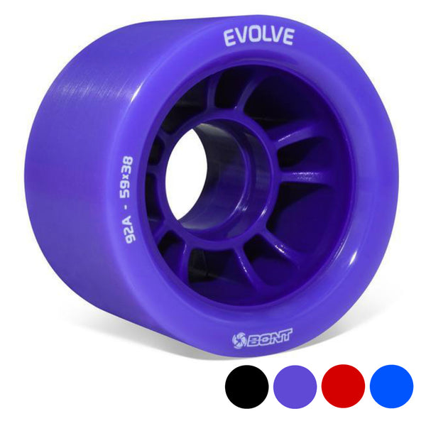 BONT-Evolve-Derby-Quad-Wheel-59mm-Colour-options