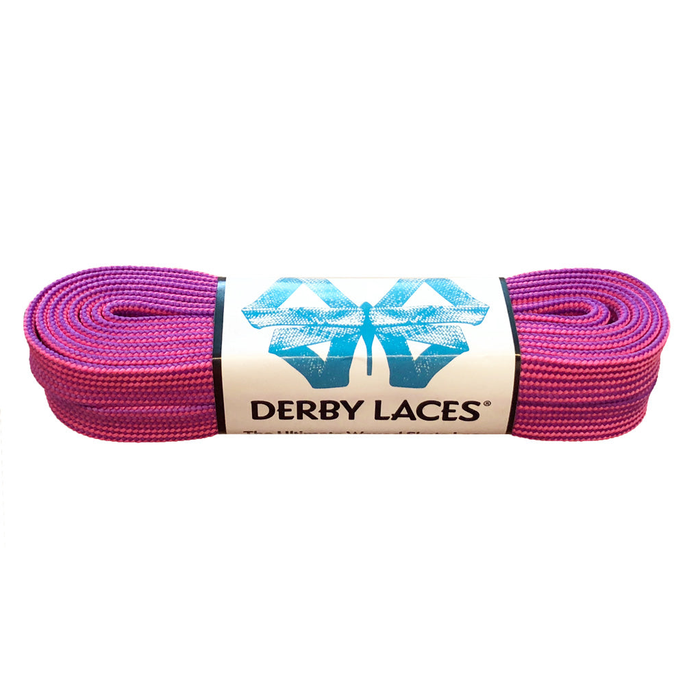 Derby-Laces-Hot-Pink-Stripe