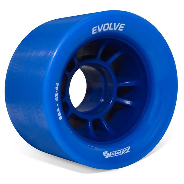 BONT-Evolve-Speed-Quad-Wheel-63mm-Blue-88A