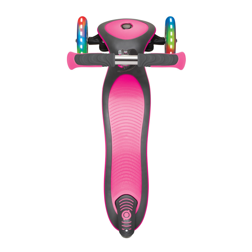 Globber-Elite-Deluxe-Scooter-Pink-Top-View