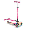 Globber-Primo-Foldable-Wood-Light-Up-Scooter-Pink