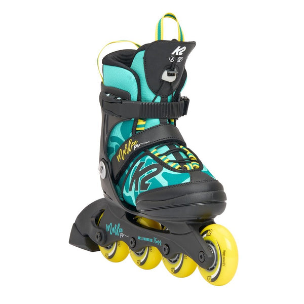 K2-Marlee-Pro-Adjustable-Junior-Inline-Skate-2023-Angled -View