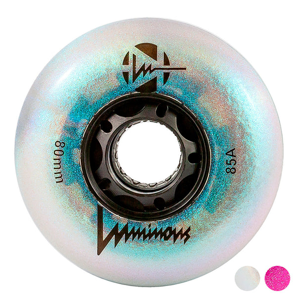 Luminous-LED-Inline-Skate-Light-Up-Glitter-Wheels-80mm-Main