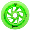 LUMINOUS-LED-Glow-Inline-Skate-Wheel-125mm-Green-Apple