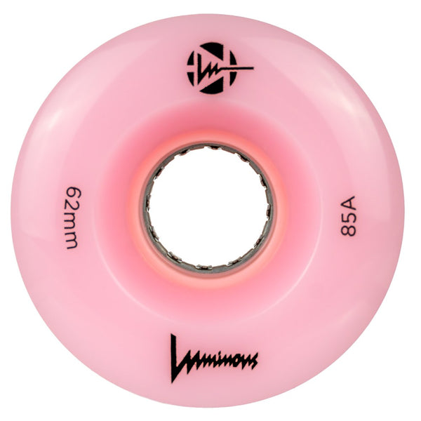     Luminous-Sixies-LED-Quad-62mm-Wheel-Flamingo-Pink-85a