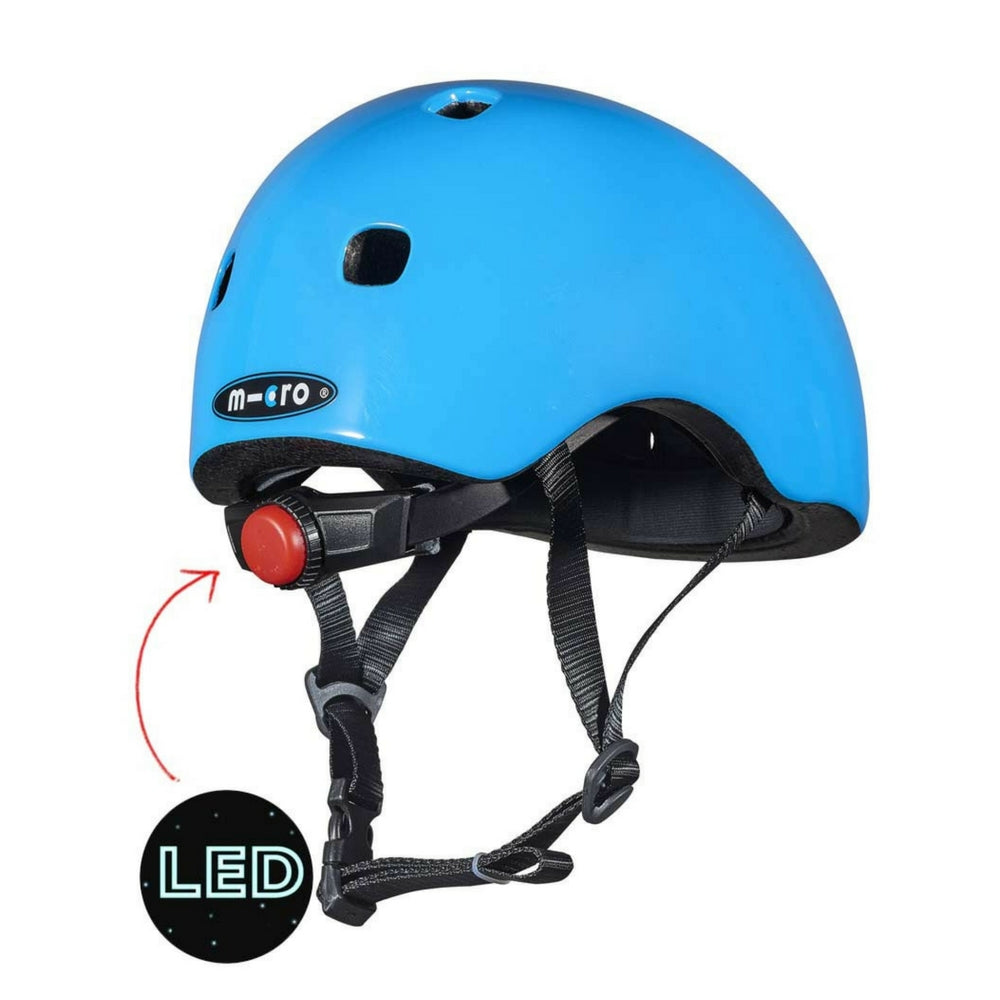 Micro-LED-Adjustable-Scooter-Helmet-Blue-Light
