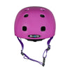 Micro-LED-Adjustable-Scooter-Helmet-Pink-Front