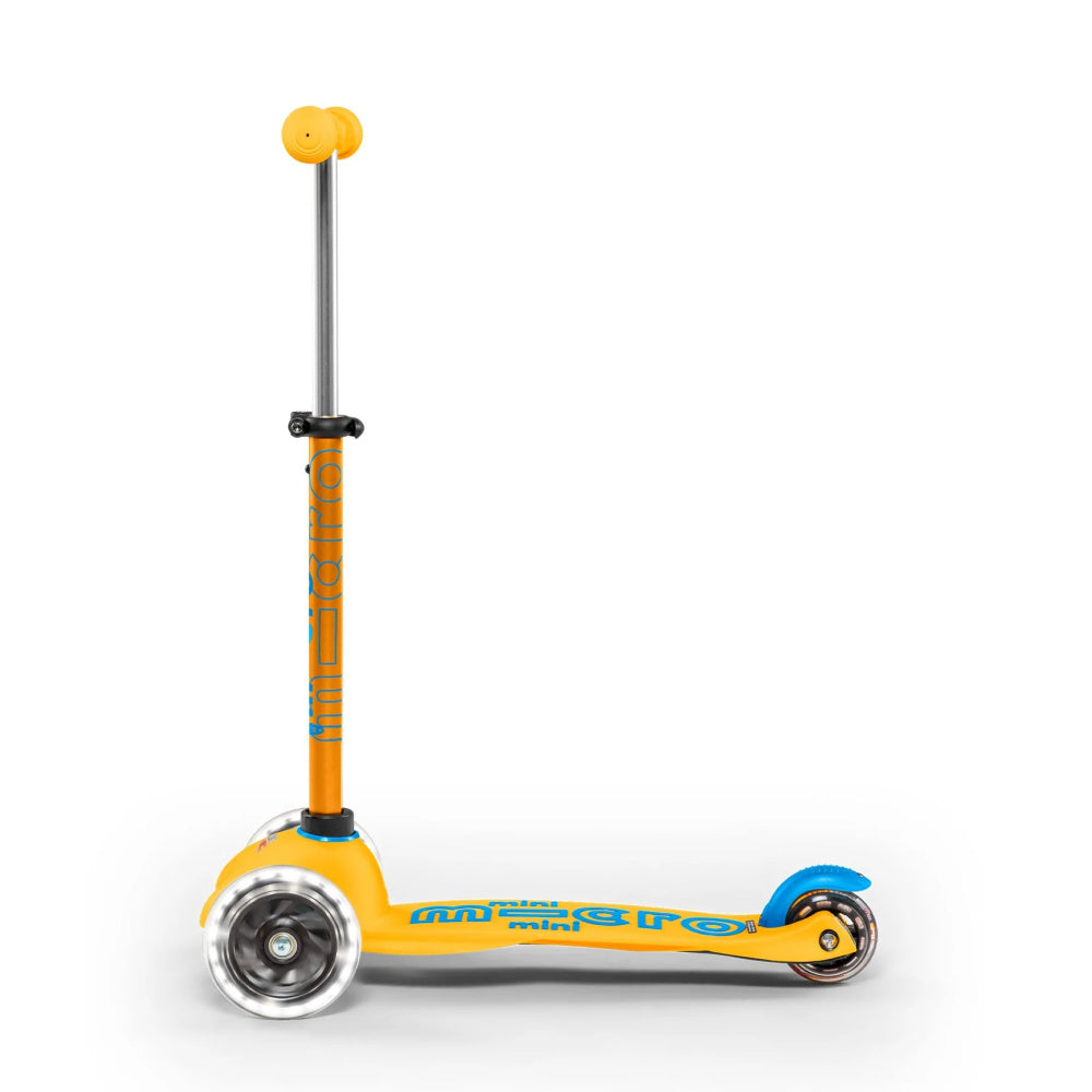 Micro-Mini-Deluxe-LED-Scooter-Apricot-Side-View