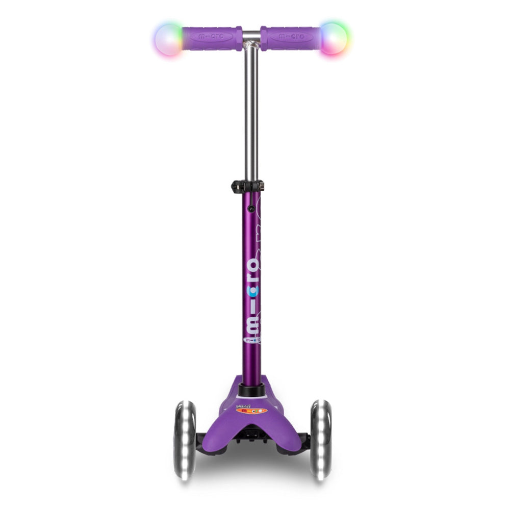 Micro-Mini-Deluxe-Magic-Scooter-Purple-Front-View