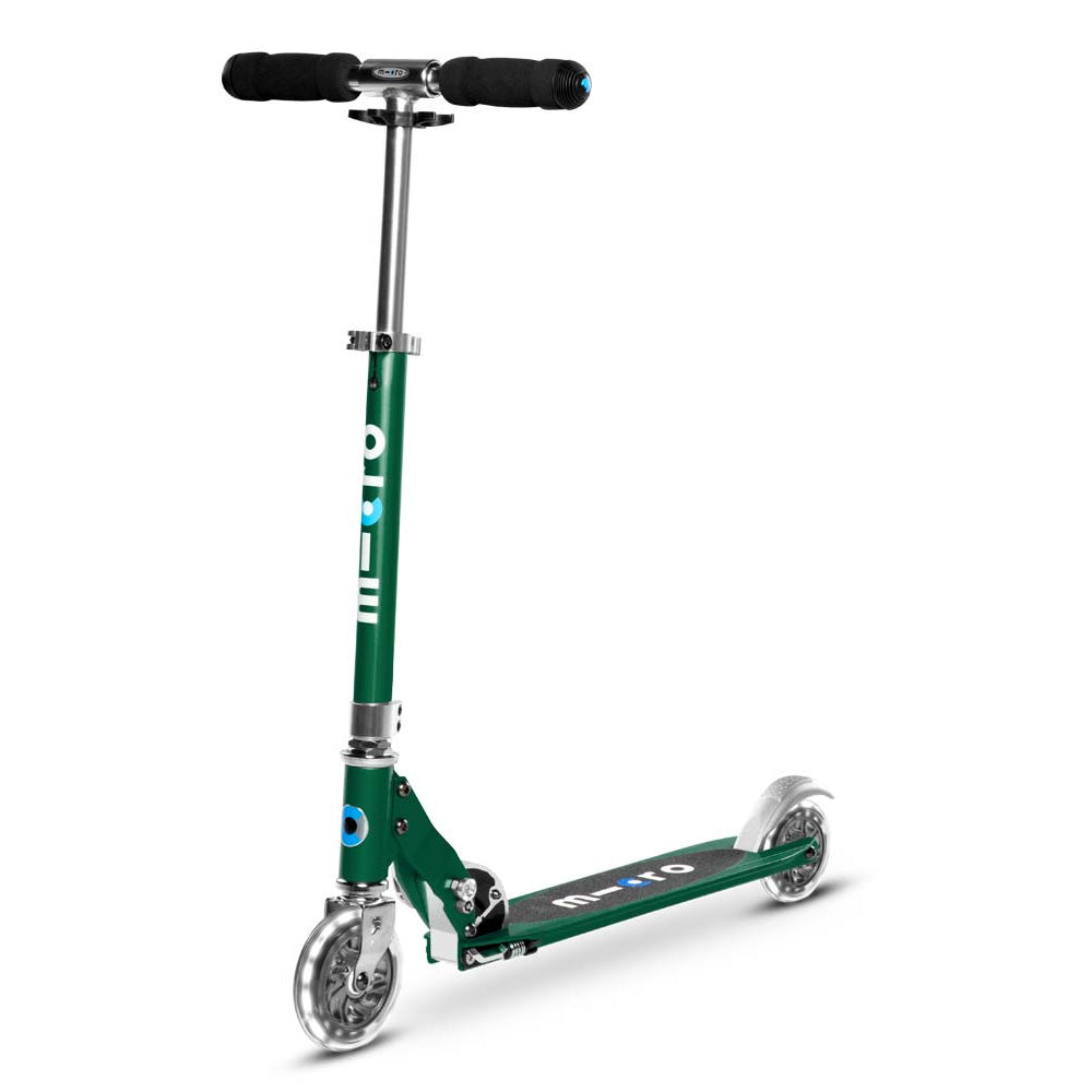 Micro-Sprite-LED-Kick-Scooter-Forest-Green