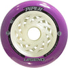 Piper-Legend-Firm-110mm-Purple-Inline-Speed-Wheel-Front-View