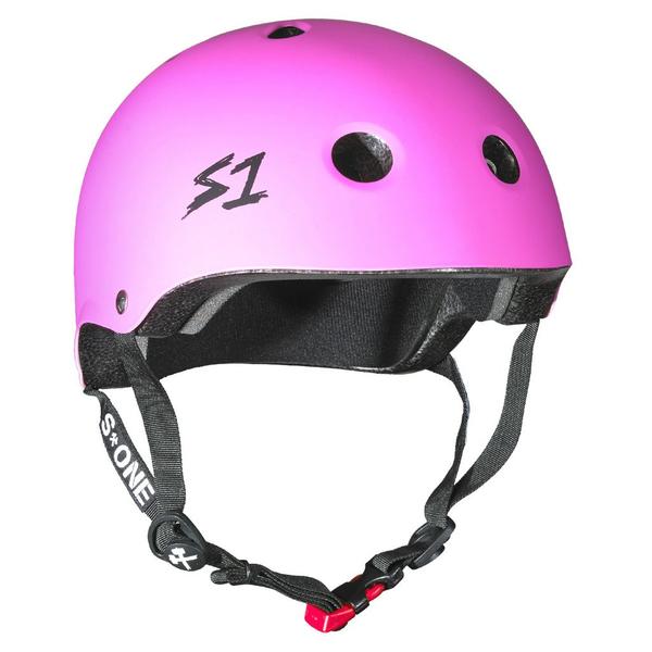 S-One Certified Bike Skate Scooter Helmet Pink