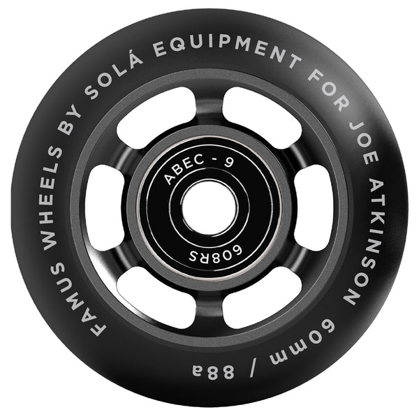 Sola-60mm-Wheel-With-Bearings-88a-Black