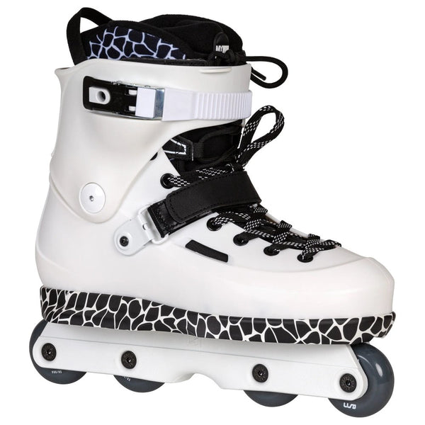 USD-Sway-Chris-Farmer-Pro-Inline-Skate-White-Black-Front-View