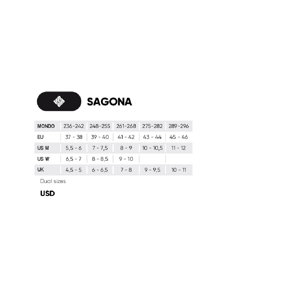 USD-Sway-Sagona-Allstar-Size-Chart