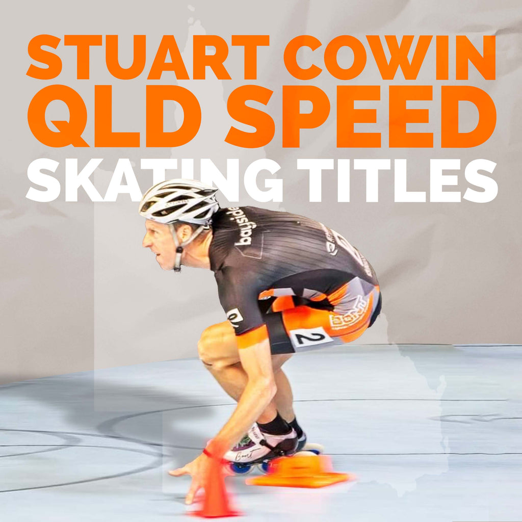 Stuart Cowin dominates at the 2021 QLD speed skating titles