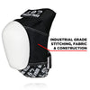 187-Pro-Knee-Guard-Black-With-White-Cap-Detail