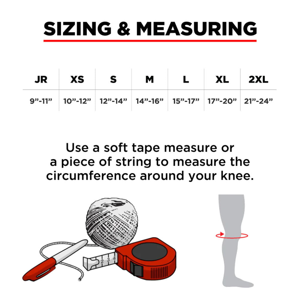 187-Pro-Knee-Guard-Size-Chart