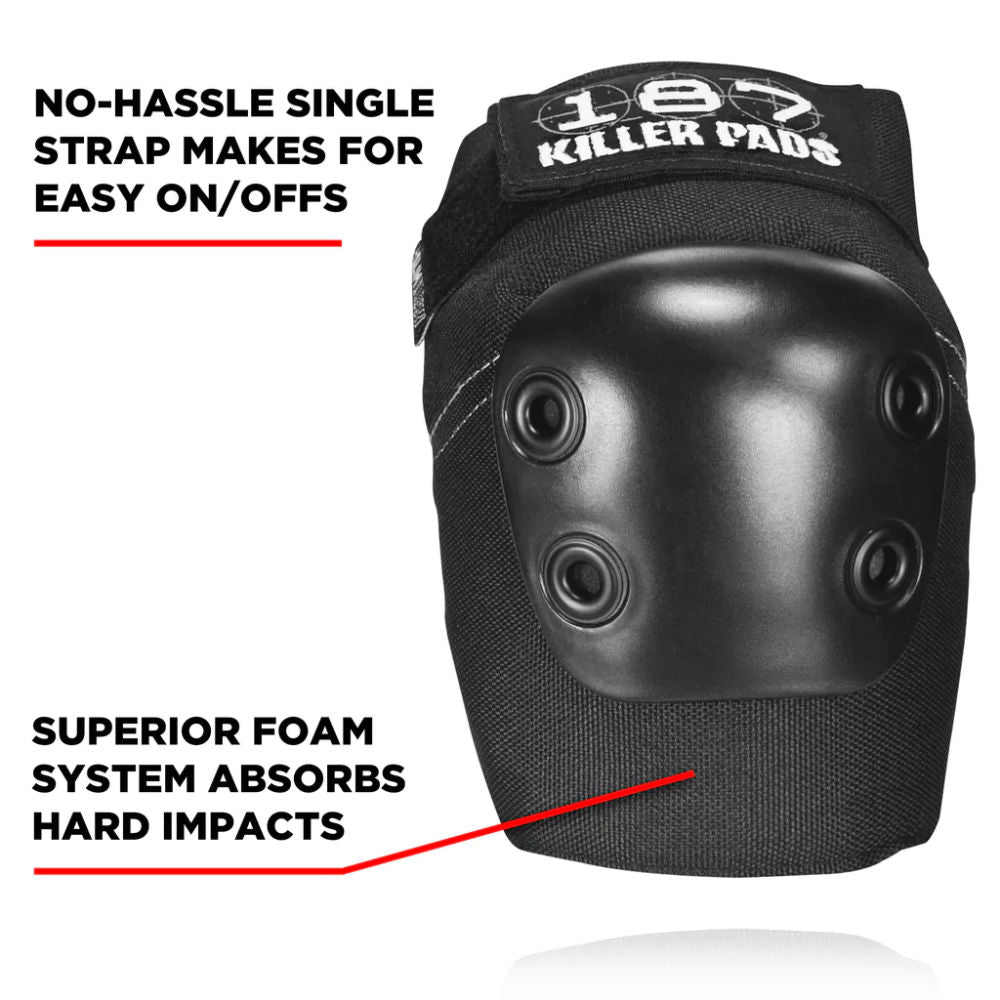 187-SLIM-Elbow-Pad-Black-Features