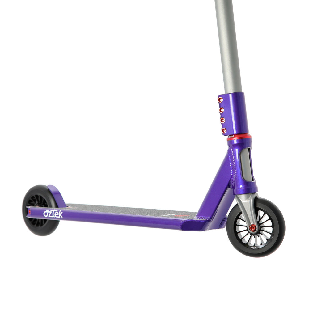 Aztek-Corsa-Scooter-Violet-Close-View