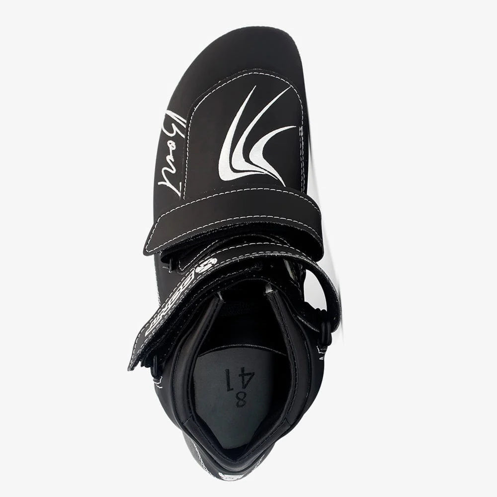 Bont-BNT-BOA-Short-Track-Boot-Black-Pair-Top-View