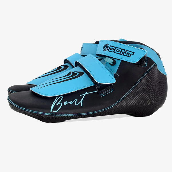 Bont-BNT-Short-Track-Boot-Black-Blue-Pair