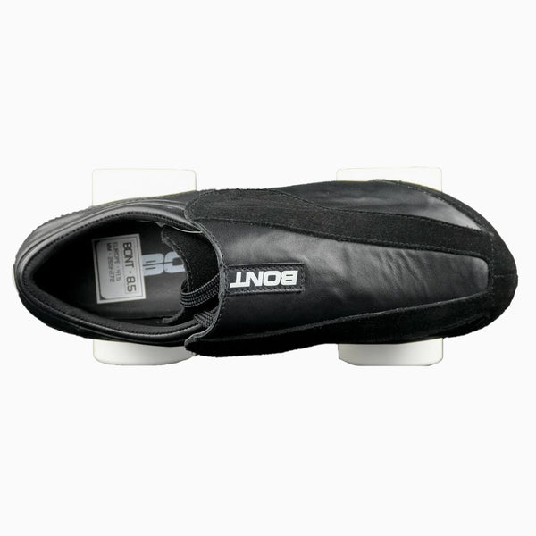 Bont-Envy-Carbon-Black-Leather-Suede-Speed-Skate-Top-View