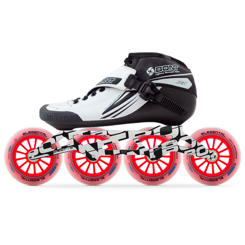 Bont-Jet-Inline-Speed-Unity-110mm-Elemental-Package-White-Black-Side-View