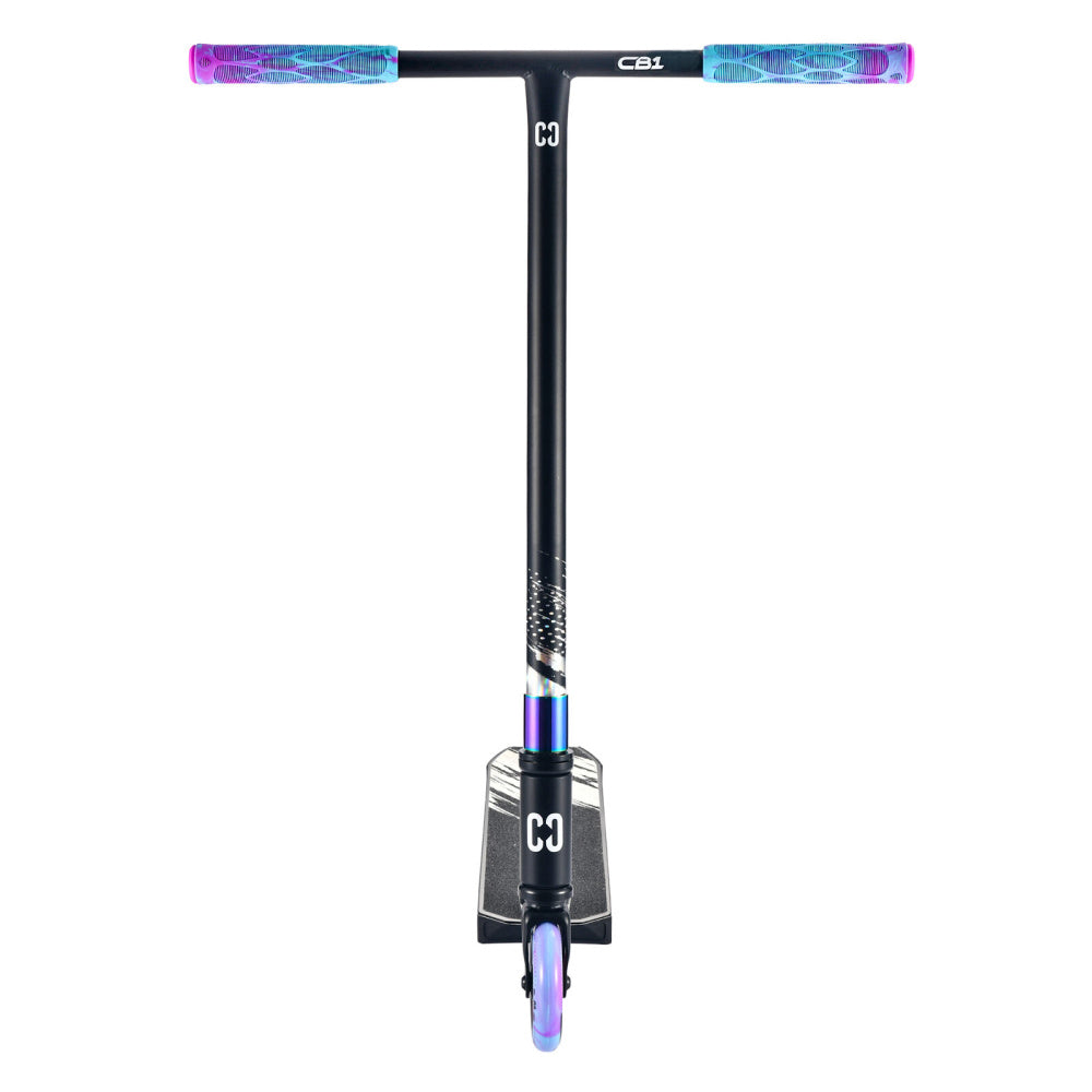 CORE-CB1-Beginner-Stunt-Scooter-Black_NeoChrome-Front-View