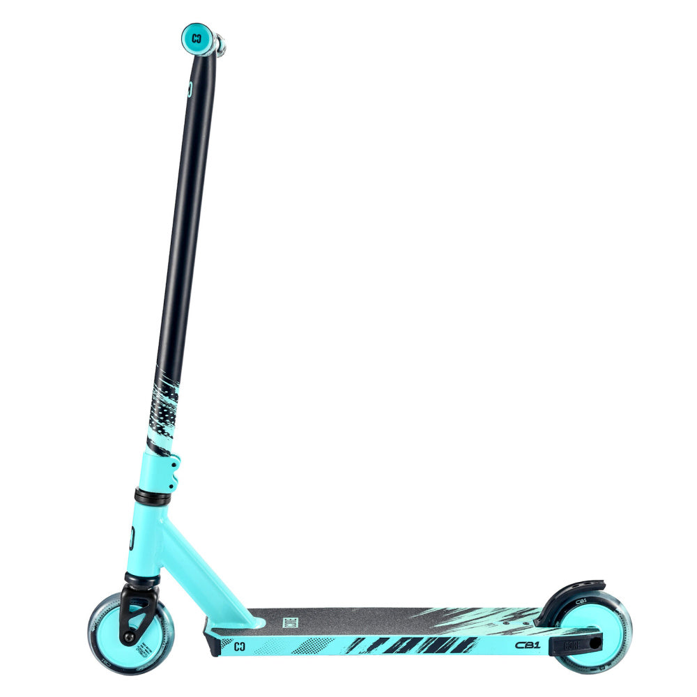 CORE-CB1-Beginner-Stunt-Scooter-Black_Teal-Side-View