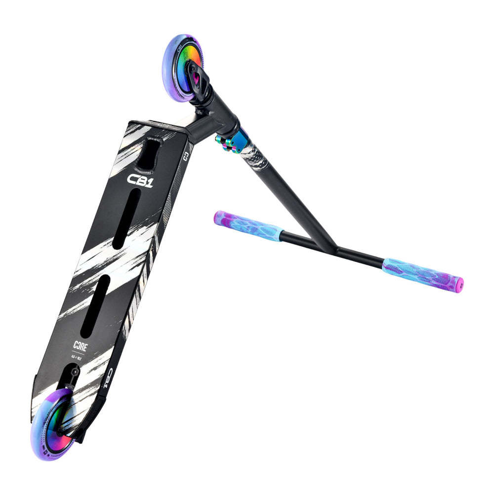 CORE-CB1-Beginner-Stunt-Scooter-Black_NeoChrome-Under-Side-View
