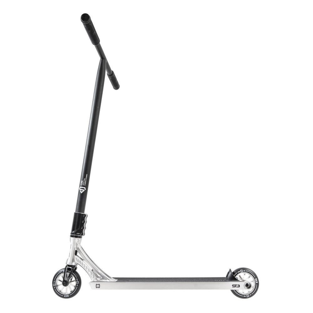 CORE-ST3-Street-Scooter-Side-View-Black-Polished