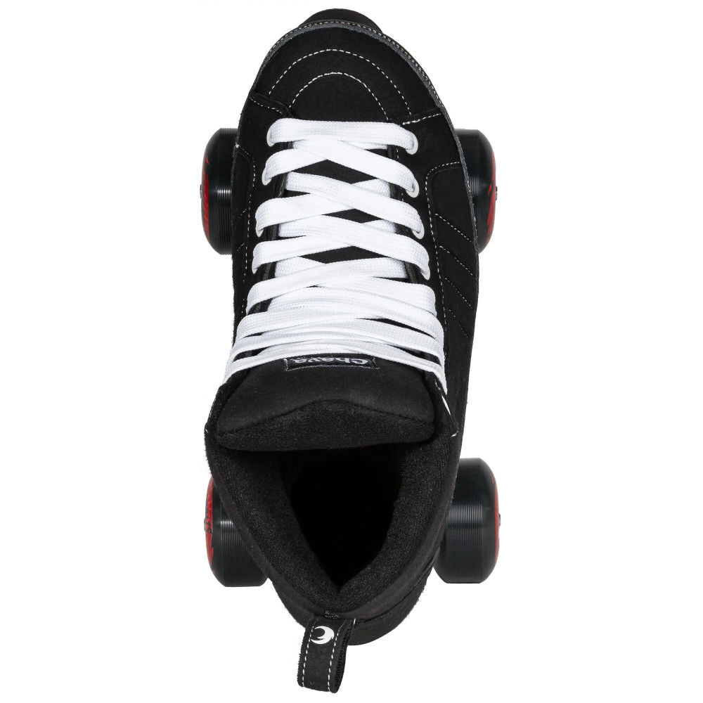 Chaya-Karma-Pro-Black-Roller-Skates-Top-View