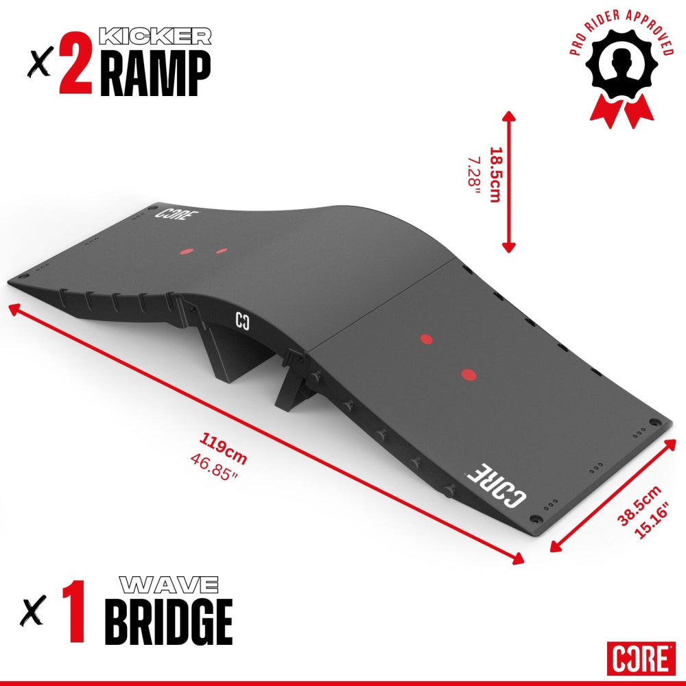 Core-Foldable-Ramp-Kit-Mini-Wave-Dimensions