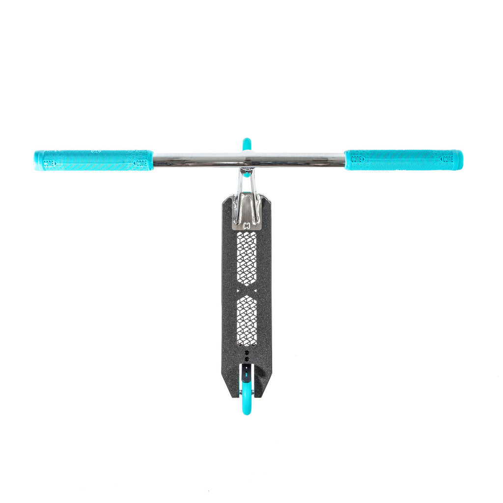 Core-SL3-Stunt-Scooter-Chrome-Teal-Top-View