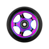 Drone-Luxe-3-Dual-Core-Hollow-Spoked-Scooter-Wheel-Neochrome-Front-View