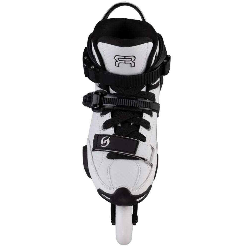 FR-Spin-80mm-Inline-Skate-Top-View-White