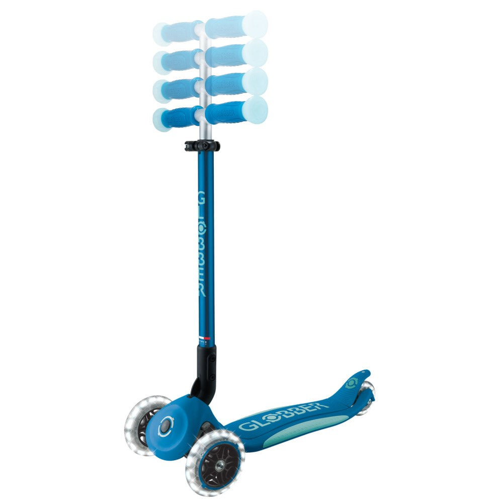 Globber-Elite-Glow-Lights-Blue-Handlebar-Adjust