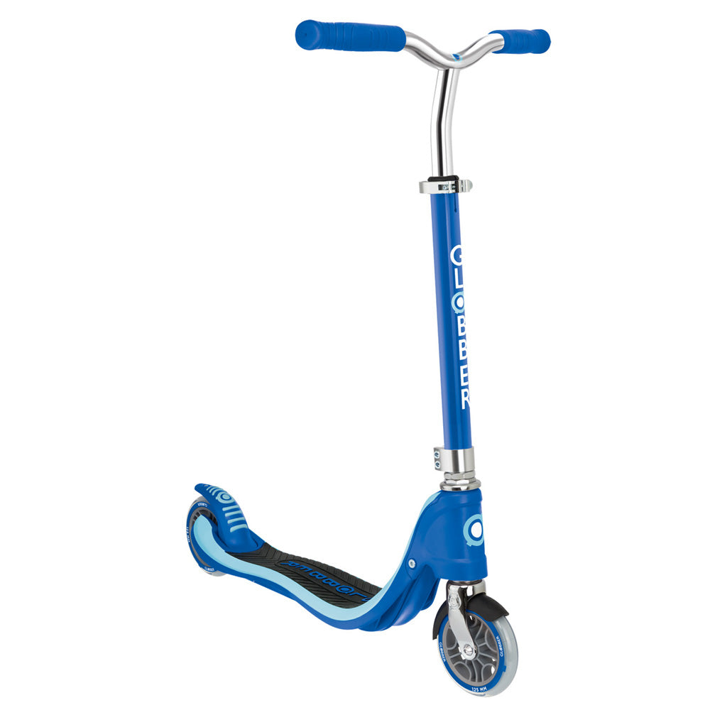 Globber-Flow-125-Kids-Kick-Scooter-Navy