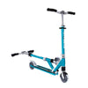 Globber-Flow-Element-Comfort-Scooter-Aqua-Folded